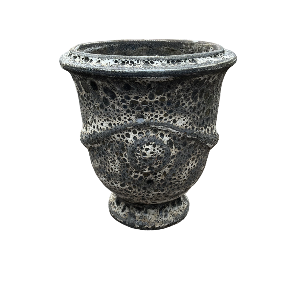 Oceanic French Planter - Bubble Grey