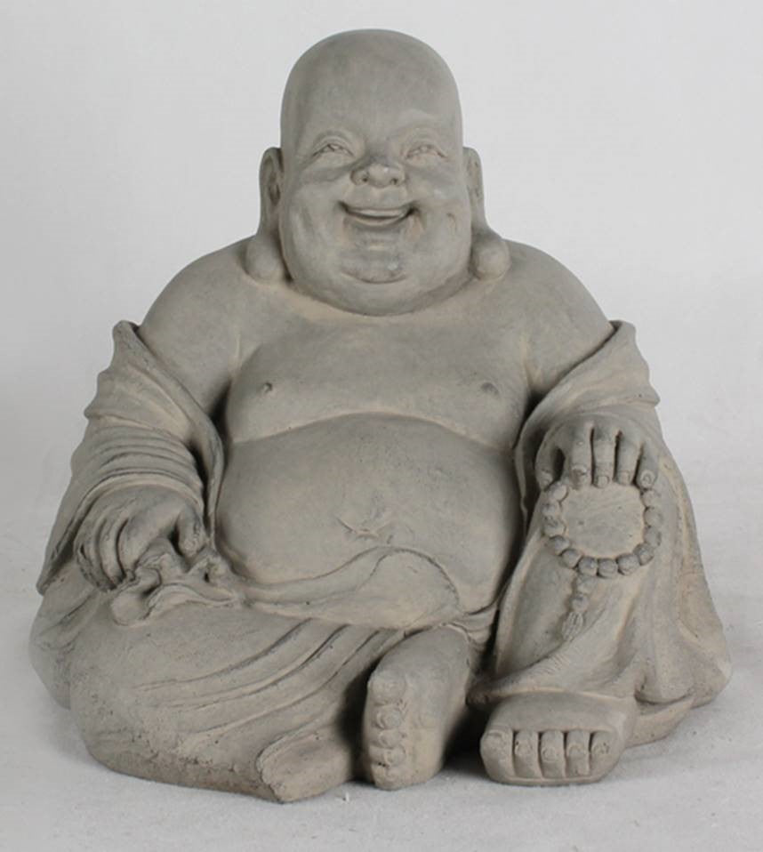 Fiber Stone Happy Buddha 61cm