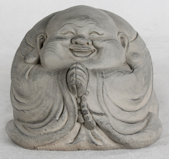 Fiber Stone Funny Buddha