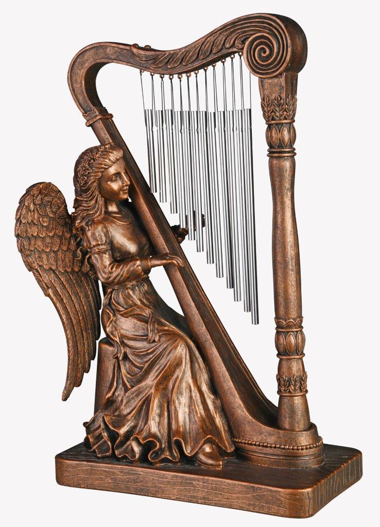 Harp Angel - Bronze