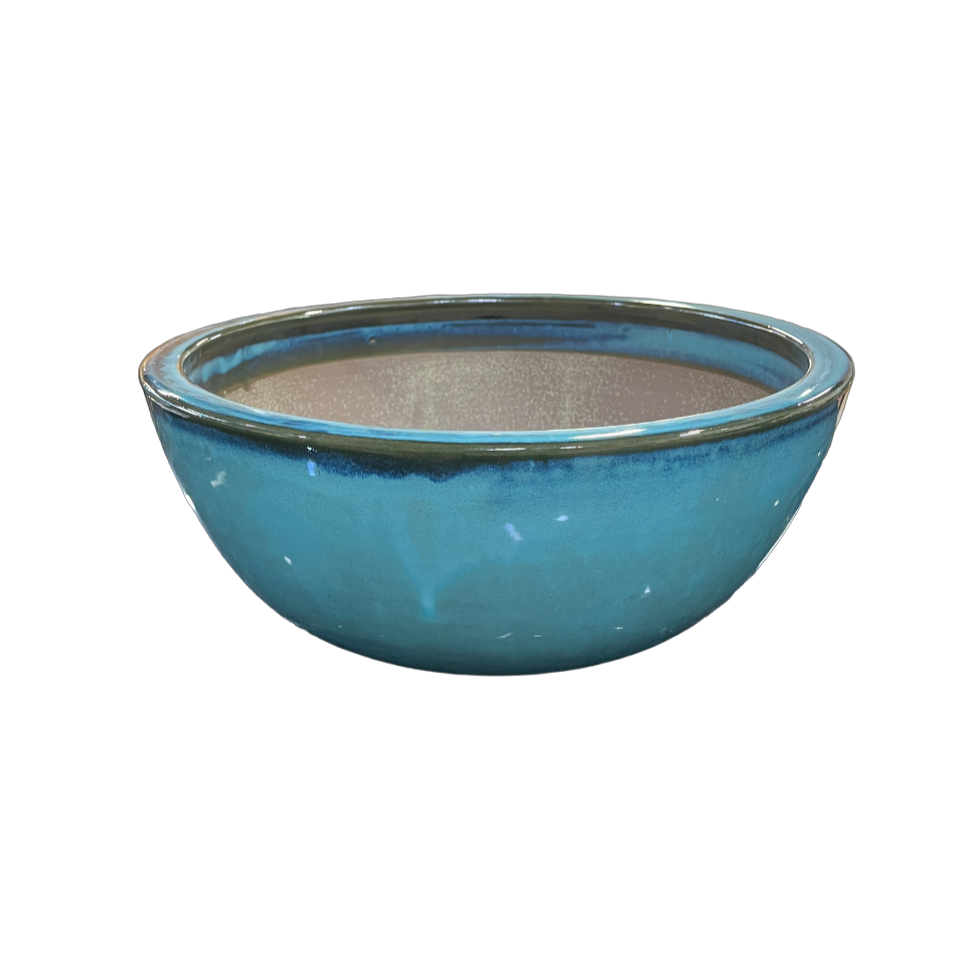 Glazed Bowl - Copper Chun