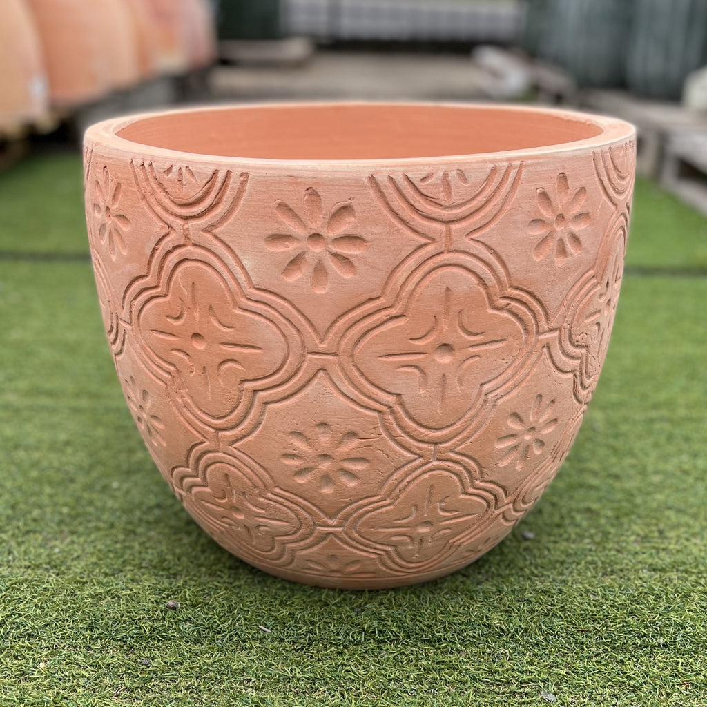 Terracotta Serie Egg Pot - Pattern
