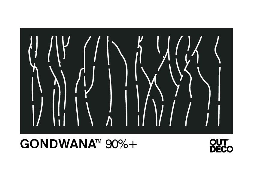 Decorative Garden Screen - Gondwana 90% Block Out